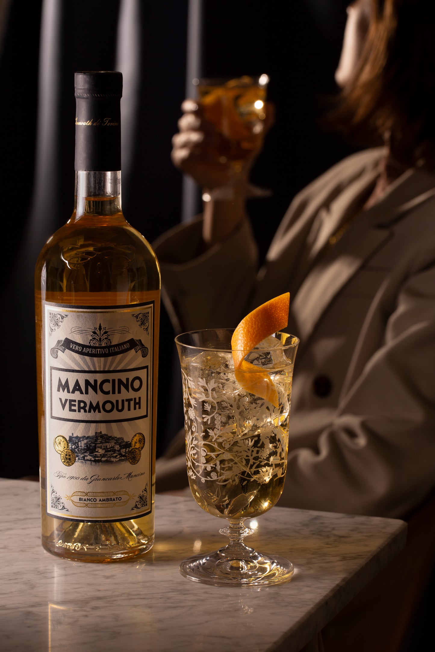 Mancino Vermouth di Torino Bianco Ambrato