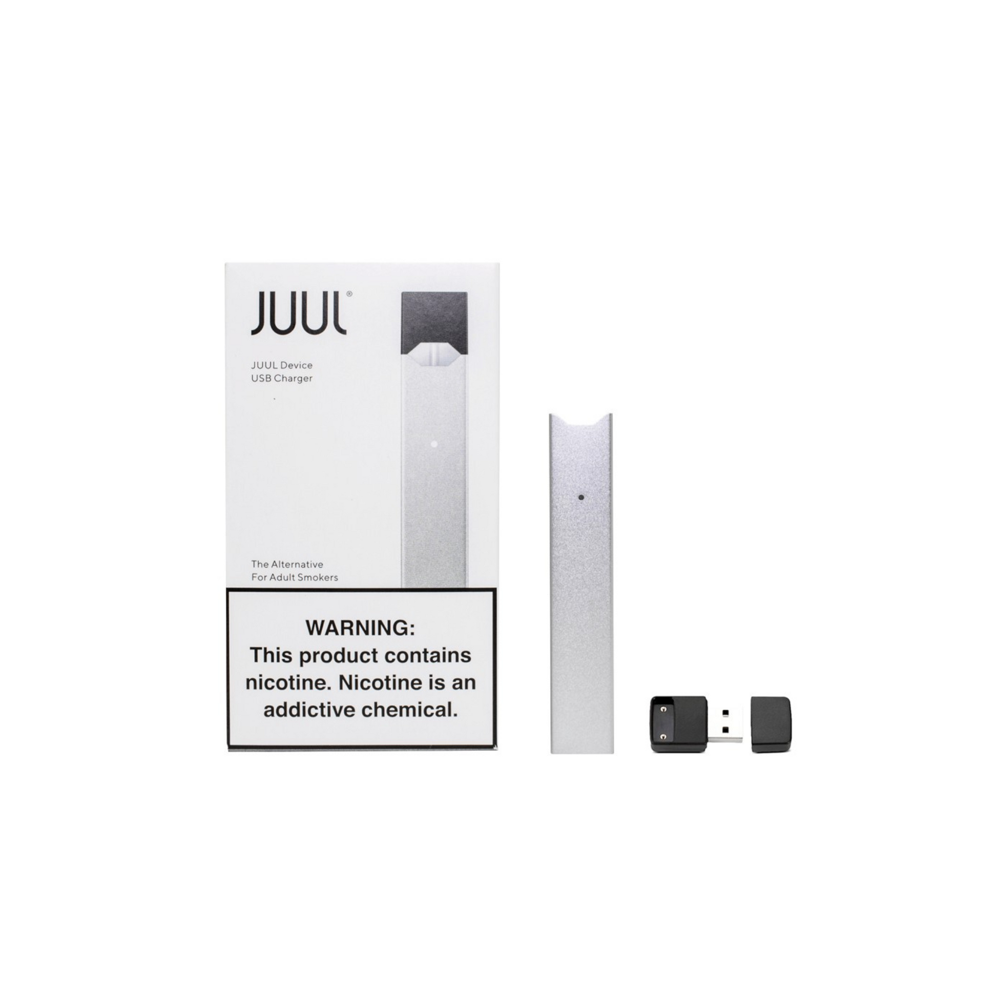 Juul Starter Kit Silver JUUL Basic Kit Costa Spirits Juul Starter Kit Silver JUUL Basic Kit Costa Spirits